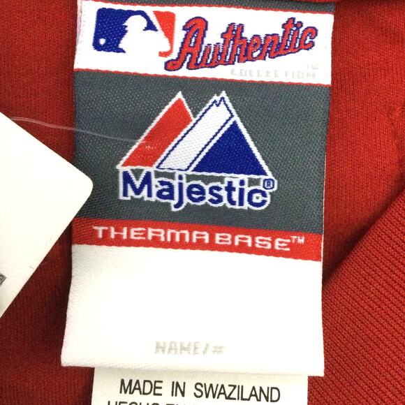 Majestic Authentic Baseball Thermal Base Warm Up Boston Red Socks Ortiz 2XL - Picture 10 of 13